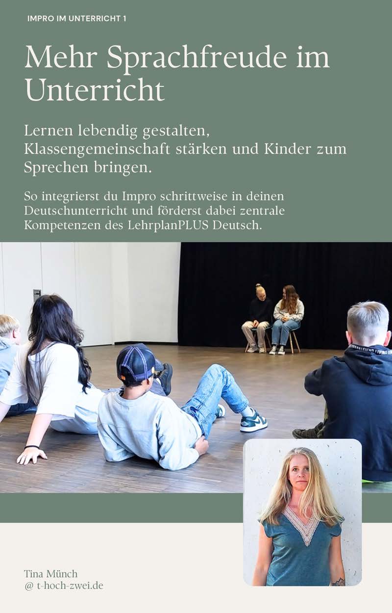 Impro im Unterricht Die Grundlagen Sich trauen & gemeinsam spielen